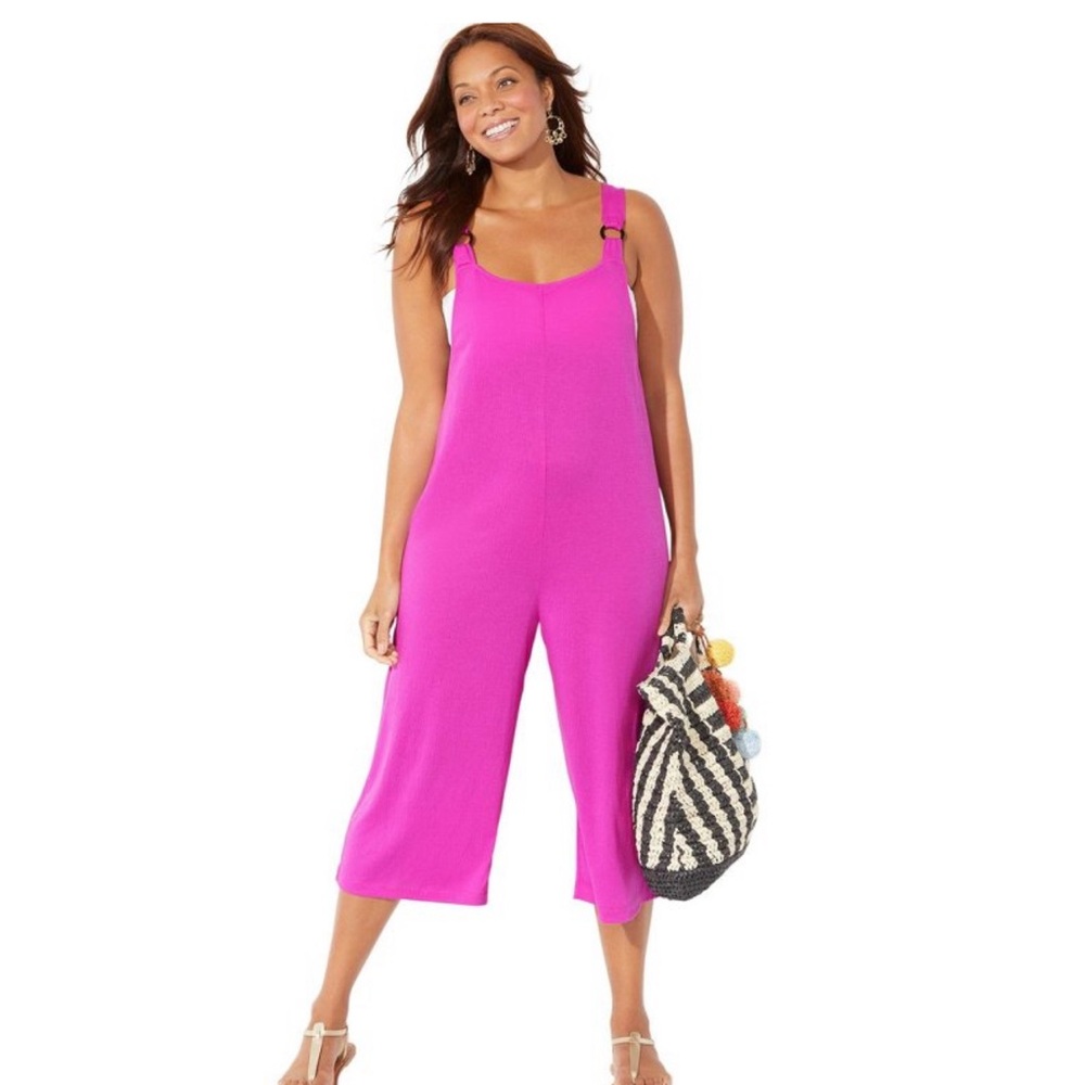 Like New Swimsuits For All Eloise overall Jumpsuit  Coverup